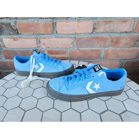 Converse Men's Star Player‎ 76 Suede Catolina Light Blue UNC Sz 11.5 Ox Pro Rare